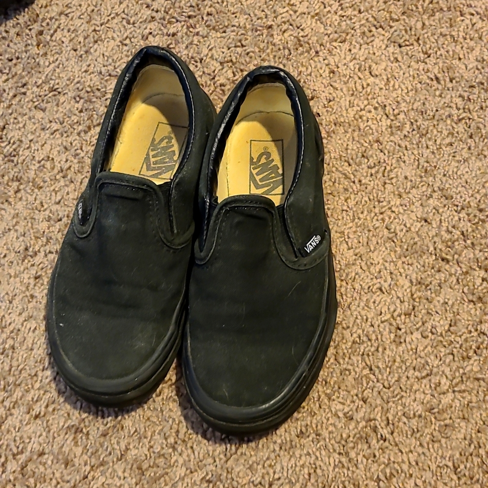 Vans slip on Black size 11